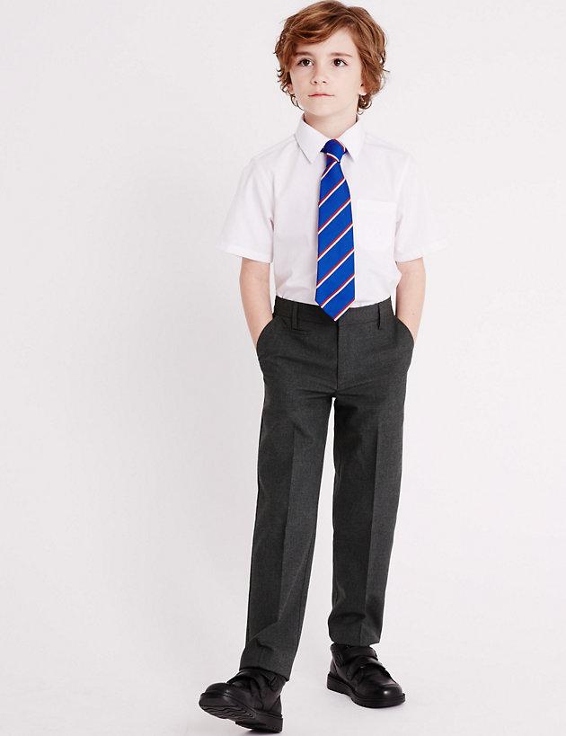 Boys' Slim Leg Regular Fit Trousers