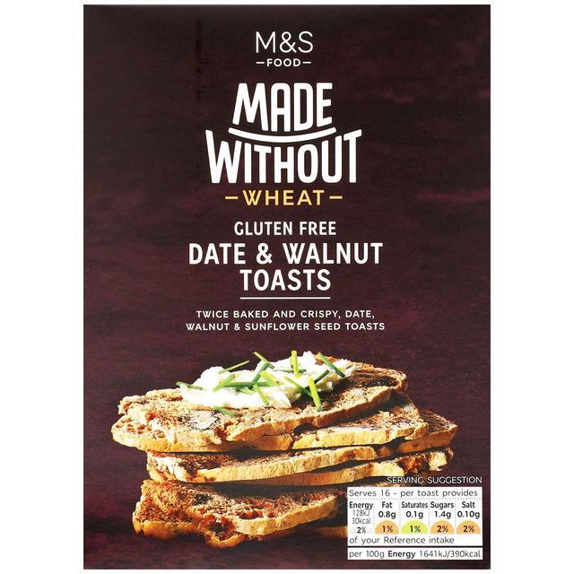 Made Without Date & Walnut Toasts 125g