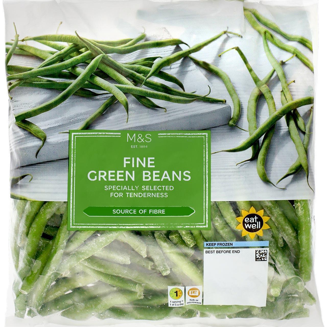 Fine Green Beans Frozen 500g