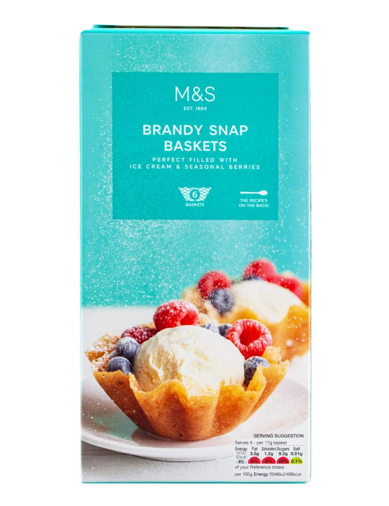 Brandy Snap Baskets