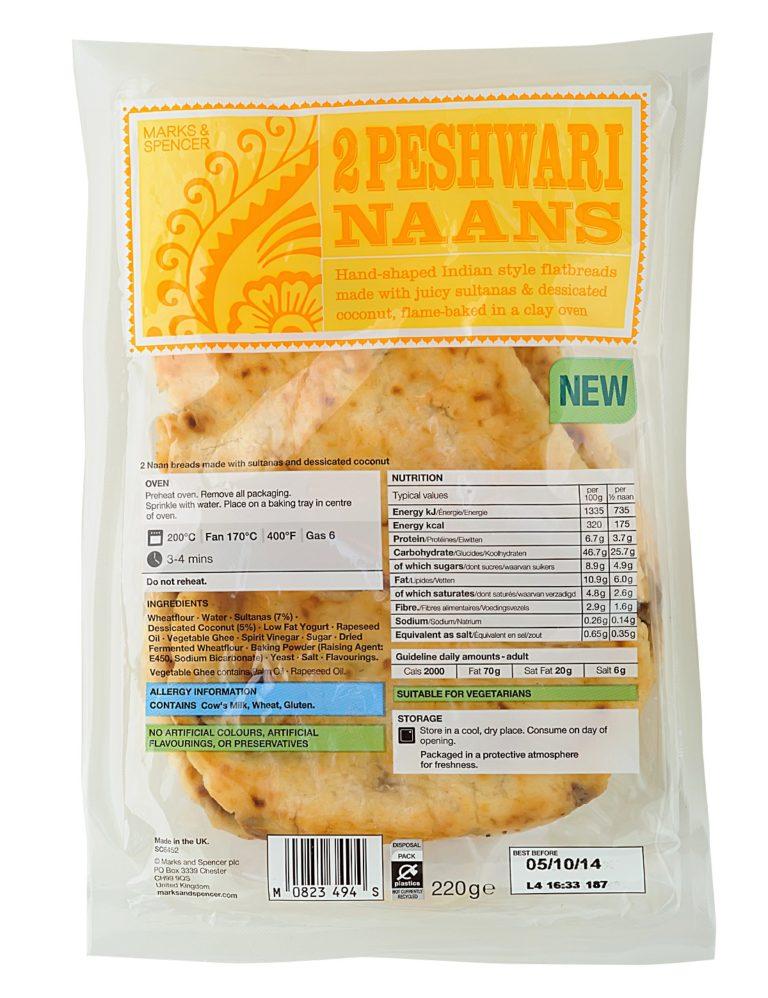 2 Peshwari Naans