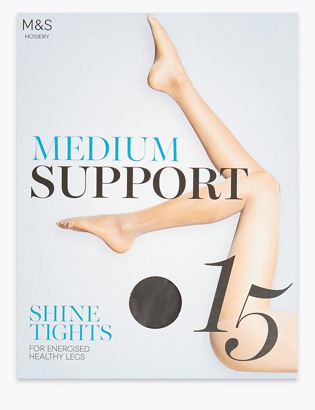 15 Denier Medium Support Tights 