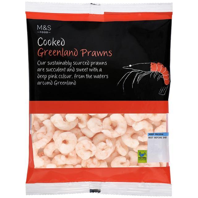 Cooked Greenland Prawns Frozen 280g