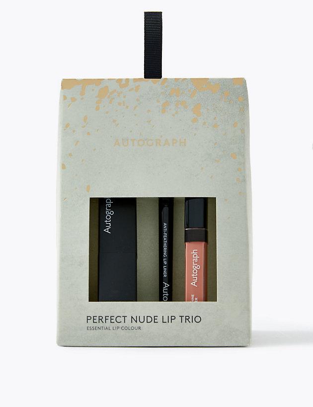 Perfect Nude Lip Trio 28% Saving