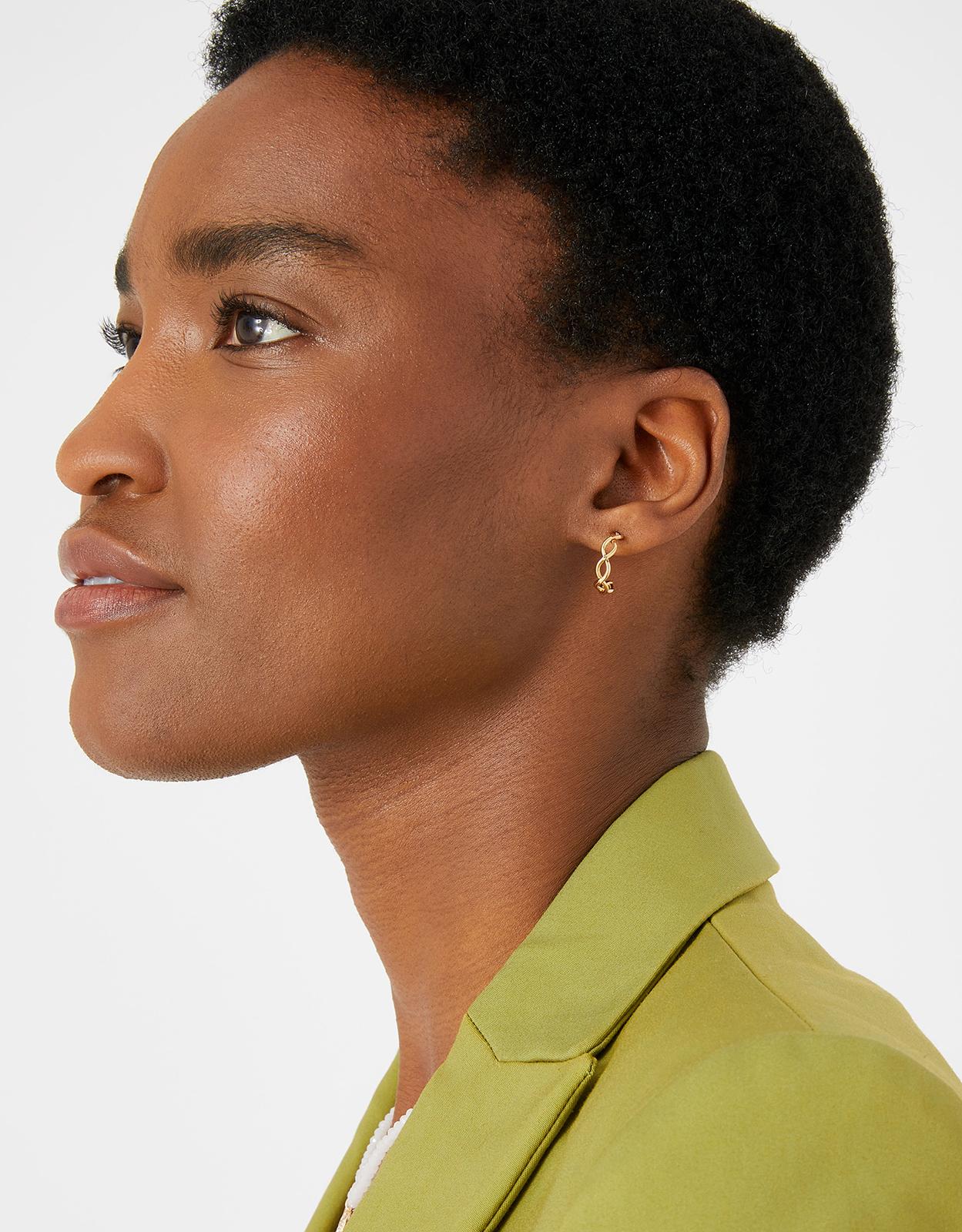 Twist Hoop Earrings