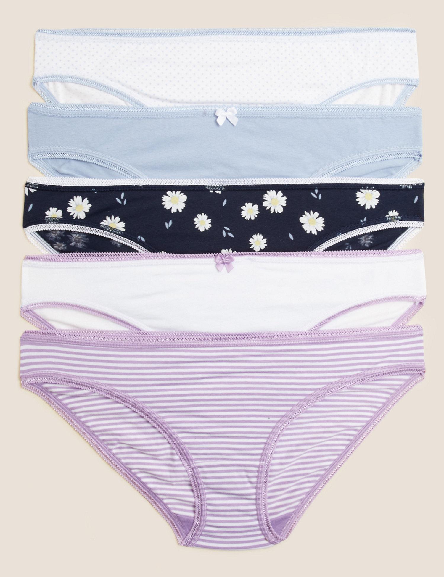 IBO 5PK COTTON LYCRA BIKINI