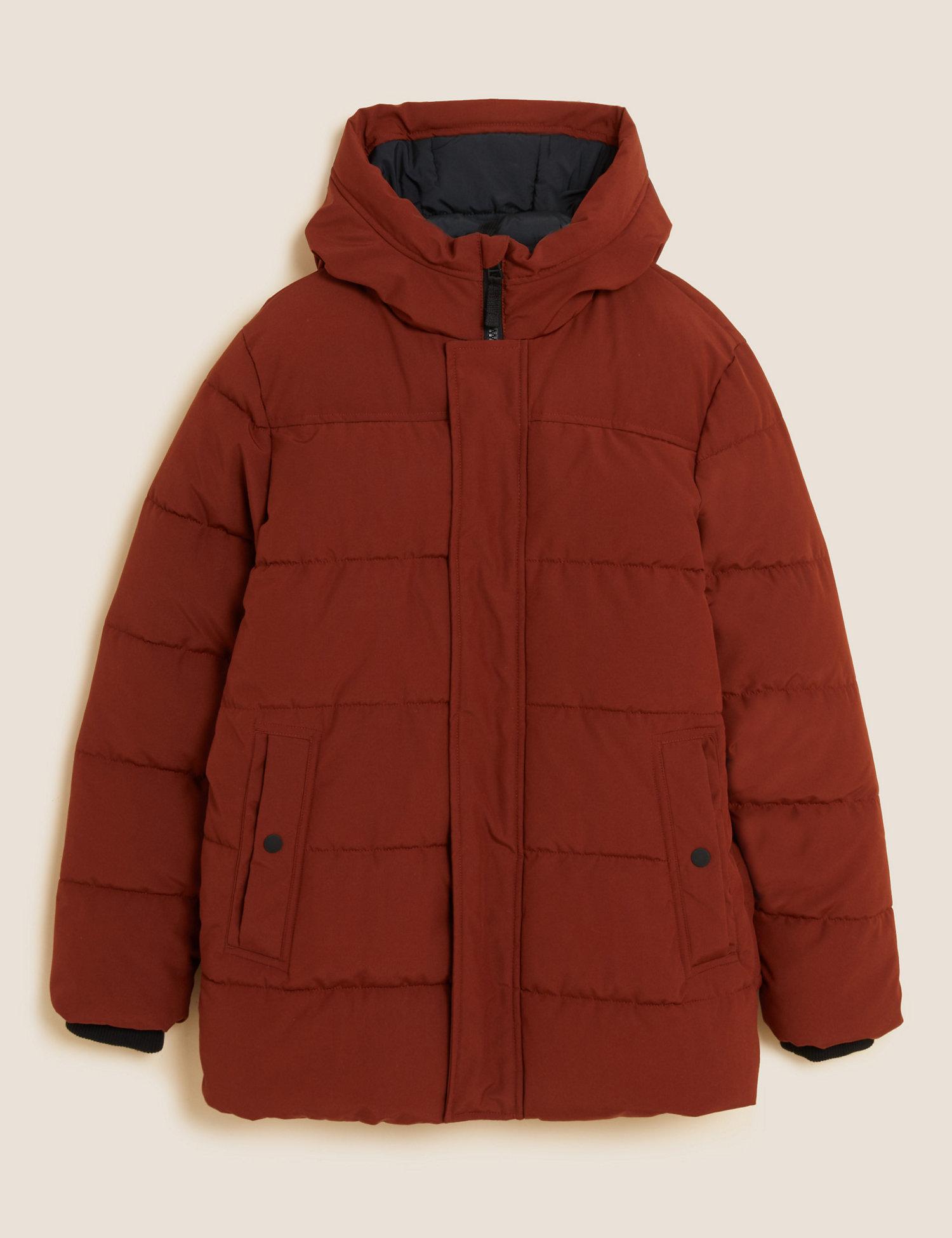Hooded Puffer Jacket with Thermowarmth 