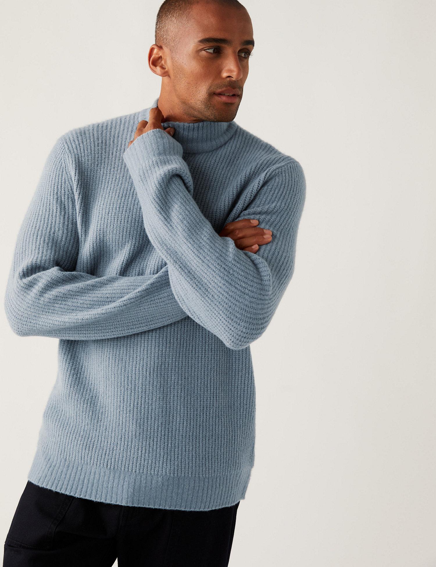 Chunky Roll Neck Jumper