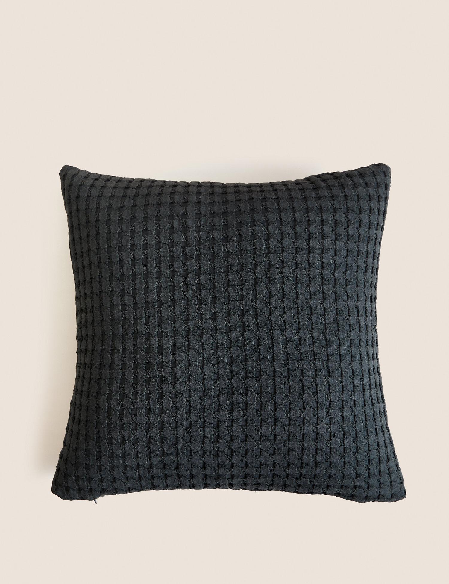 Pure Cotton Waffle Cushion