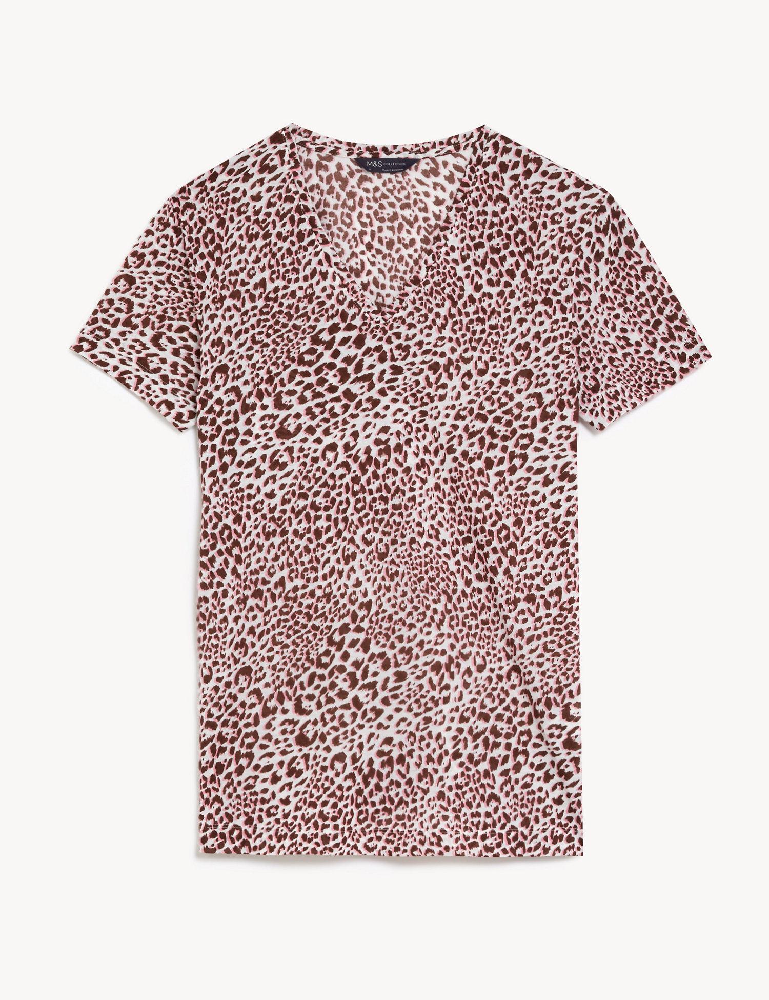 Printed Relaxed Longline T-Shirt