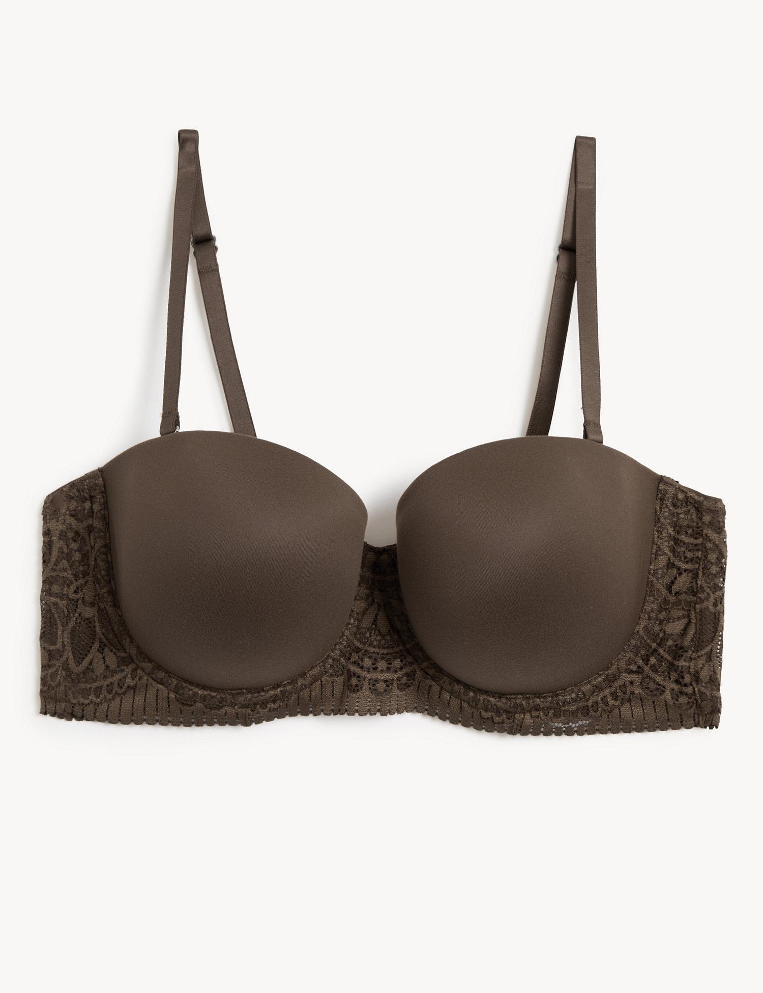 Wired Padded Strapless Bra