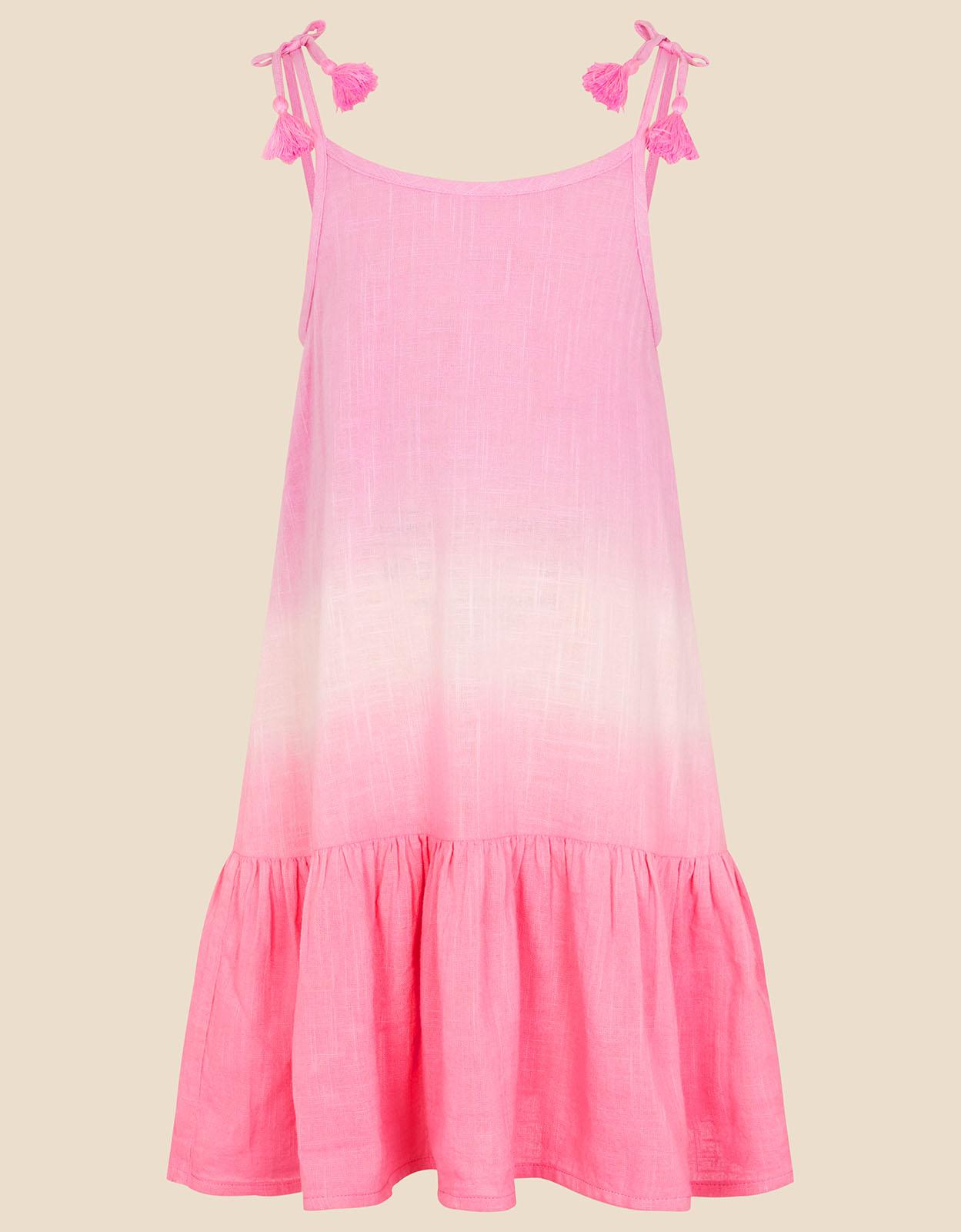 Ombre Tiered Hem Dress