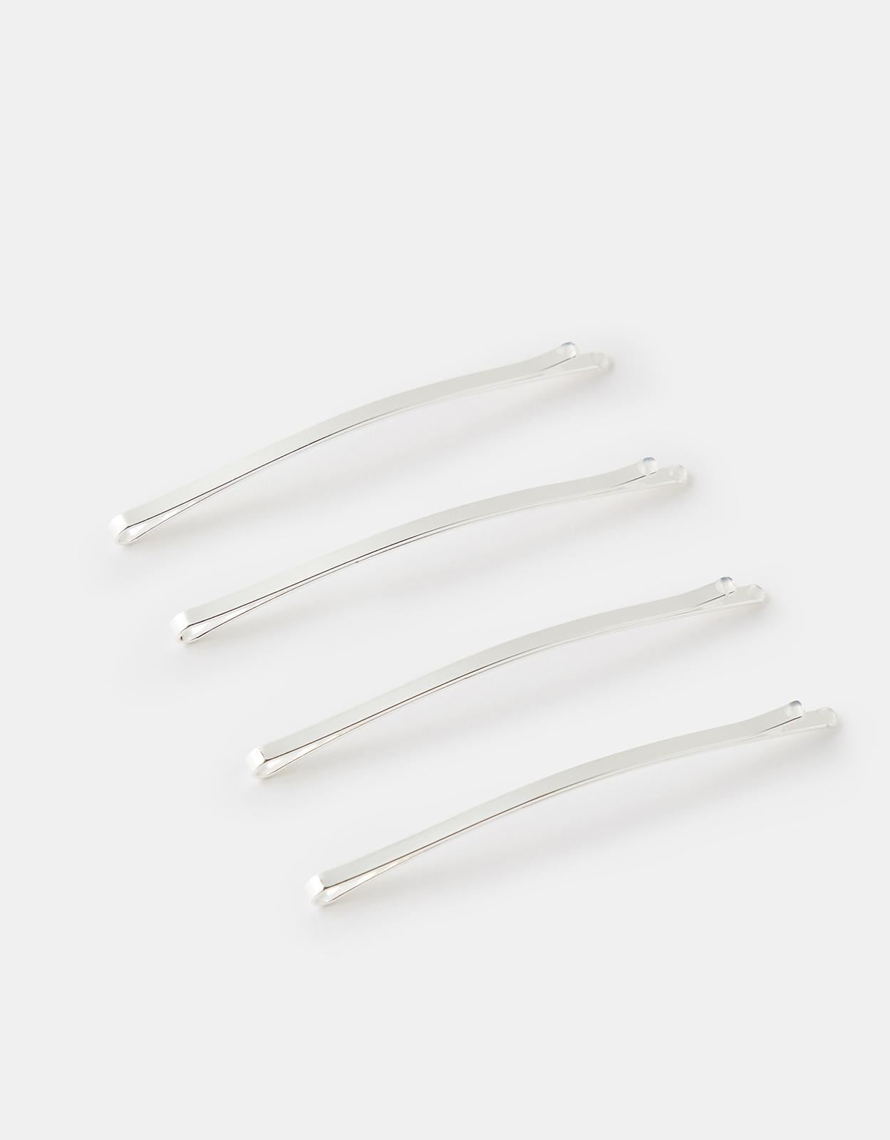 Long Curved Hair Slides 4 Pack